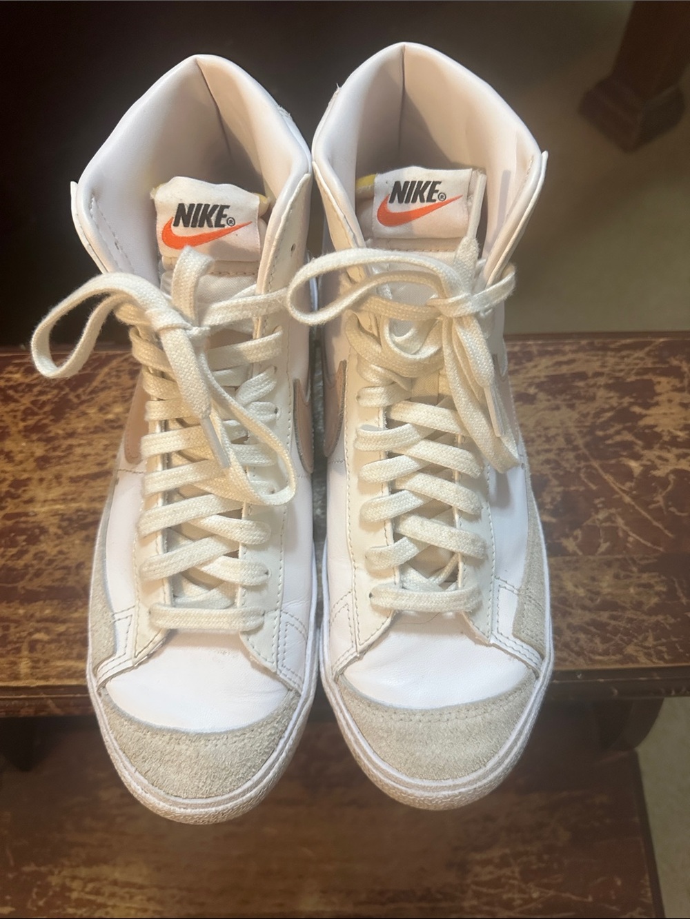 Nike Women's White High-Top Sneakers